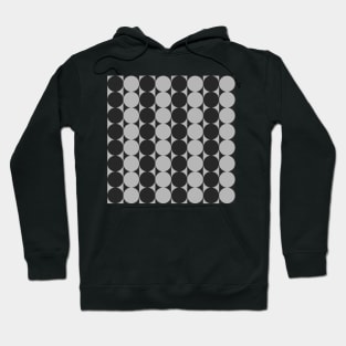 retro sixties style monochrome pattern Hoodie